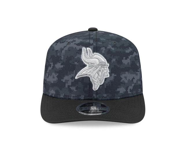 Vikings 2026 New Era Men's 9SEVENTY Salute to Service Hat Pro Football Hall of Fame