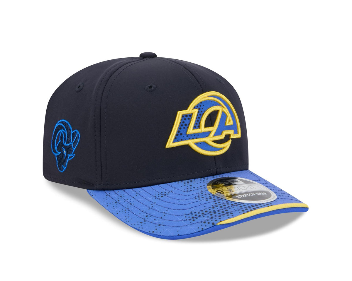 Rams 2026 New Era Men's 9SEVENTY Stretch Snap Rivalry Hat Pro Football Hall of Fame