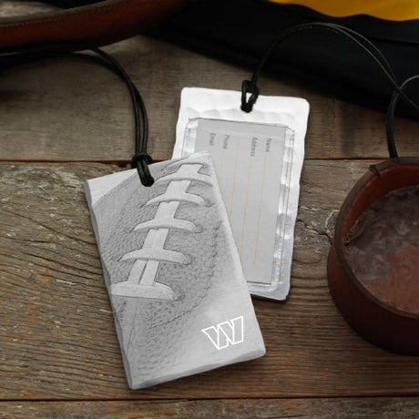 Commanders Football Bag Tag Pro Football Hall of Fame