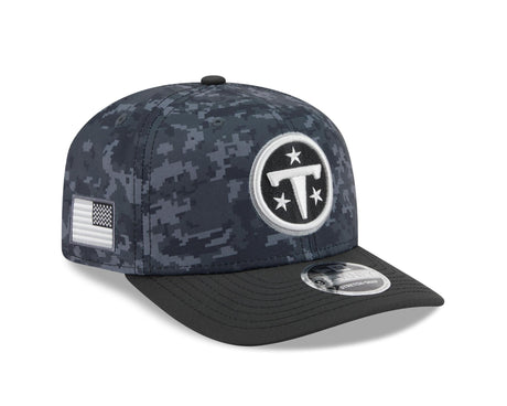 Titans 2026 New Era Men's 9SEVENTY Salute to Service Hat Pro Football Hall of Fame