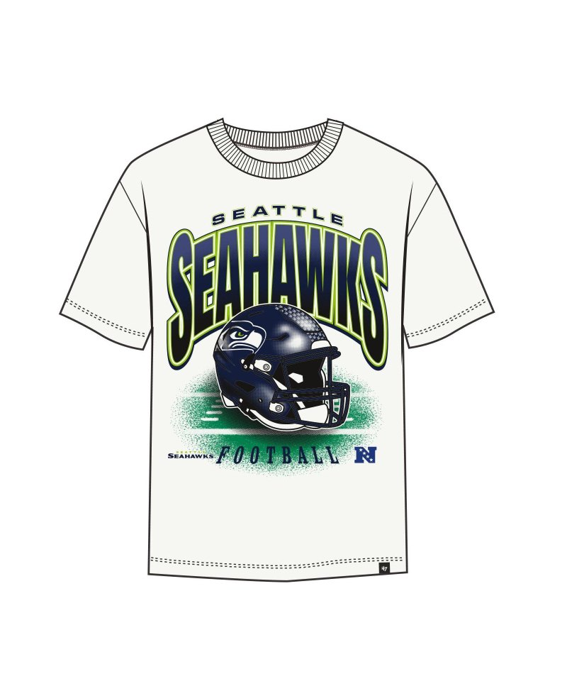 Seahawks 2026 '47 Brand Men's Team Flex Foundation T-Shirt