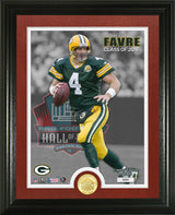 Brett Favre 2016 Hall of Fame Bronze Coin Photo Mint