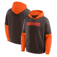 Browns 2025 Men's Fanatics Helmet Fleece Sweatshirt