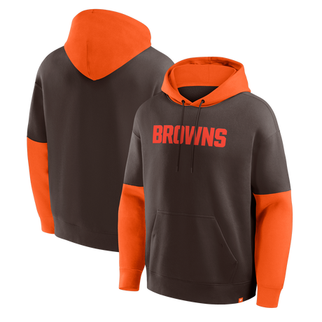 Browns 2025 Men's Fanatics Helmet Fleece Sweatshirt