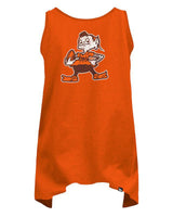 Browns Women's New Era Throwback Elf Tank Top