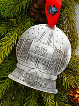 Hall of Fame 2025 Annual Aluminum Snow Globe Ornament