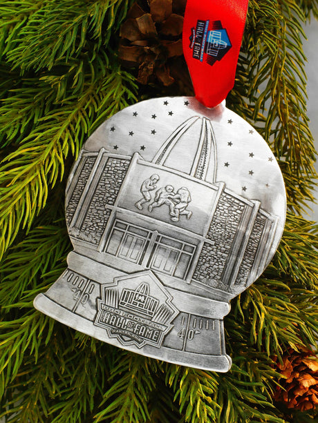 Hall of Fame 2025 Annual Aluminum Snow Globe Ornament