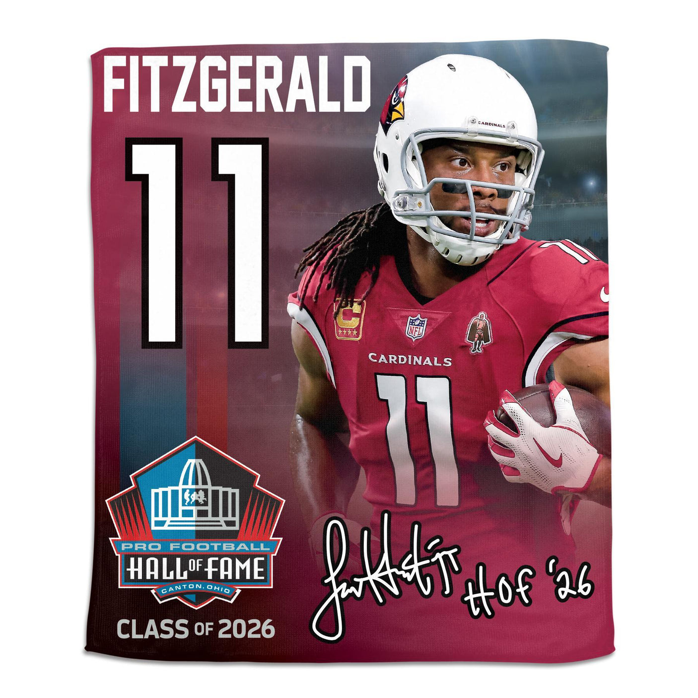 Cardinals Larry Fitzgerald Rally Towel