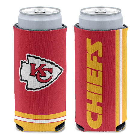 Chiefs 12oz Logo Slim Can Cooler