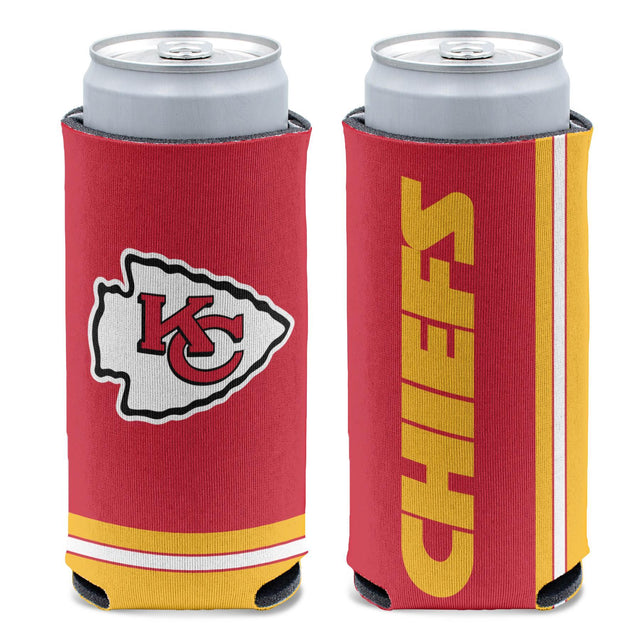 Chiefs 12oz Logo Slim Can Cooler