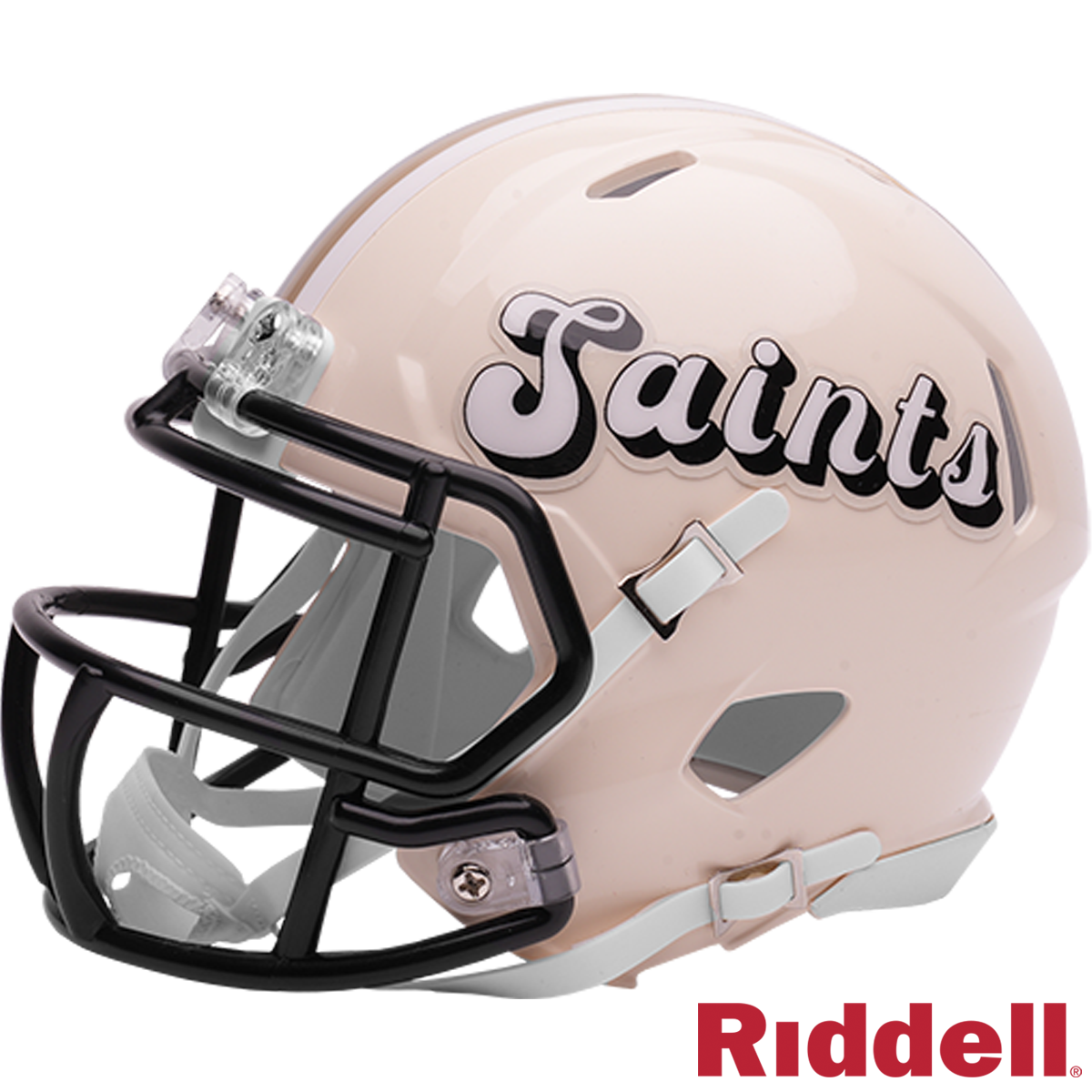 Saints 2026 Retro Mini Speed Helmet