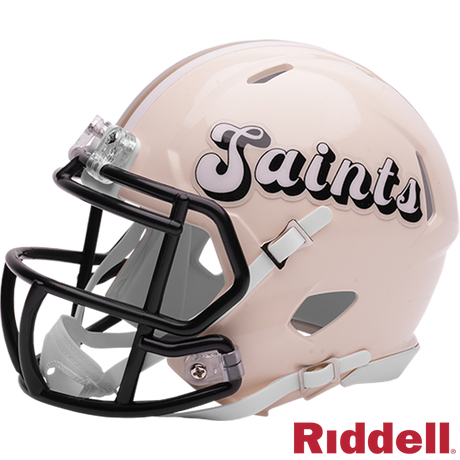 Saints 2026 Retro Mini Speed Helmet