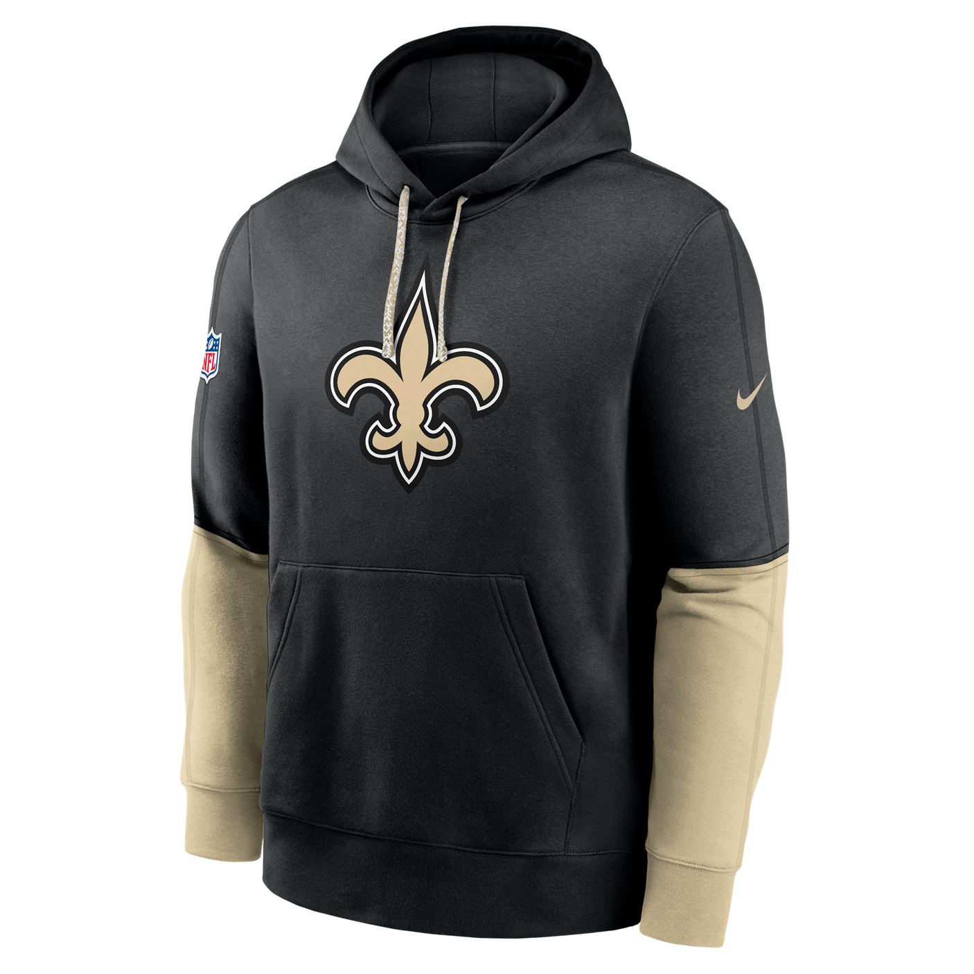 Saints 2024 Nike Men's Sideline Club Sweatshirt