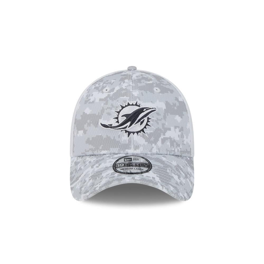 Dolphins 2024 New Era Men's Salute to Service 39THIRTY Hat