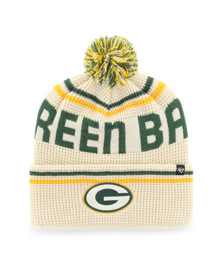 Packers 2026 '47 Brand Men's Quattrle Cuff Knit Pro Football Hall of Fame