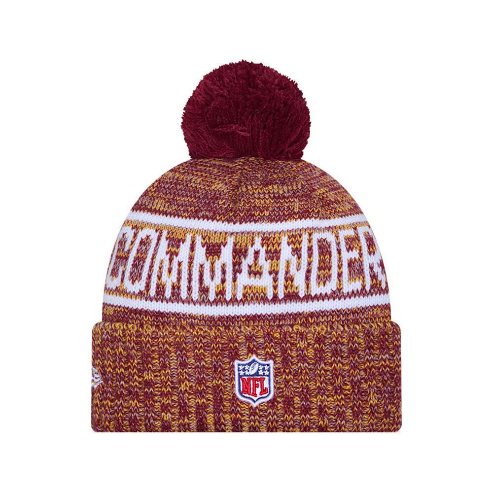 Commanders 2025 Men's New Era Sideline Sport Knit