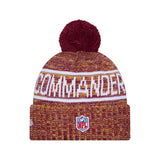 Commanders 2025 Men's New Era Sideline Sport Knit