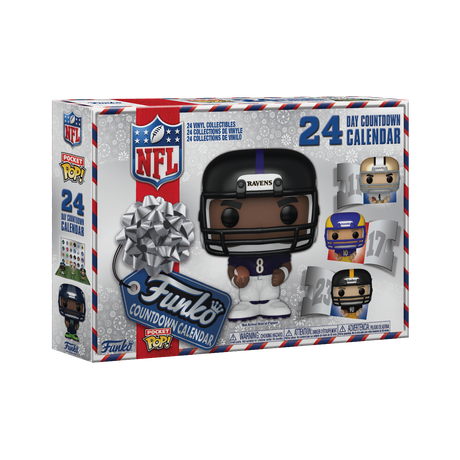 Funko Pocket Pop! NFL Advent Countdown Calendar S3