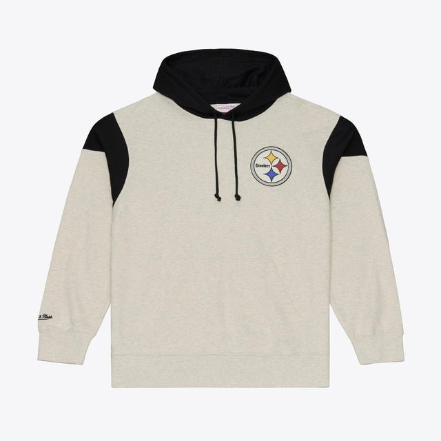 Steelers 2026 Mitchell & Ness Men's Retro Roots French Terry Hoodie