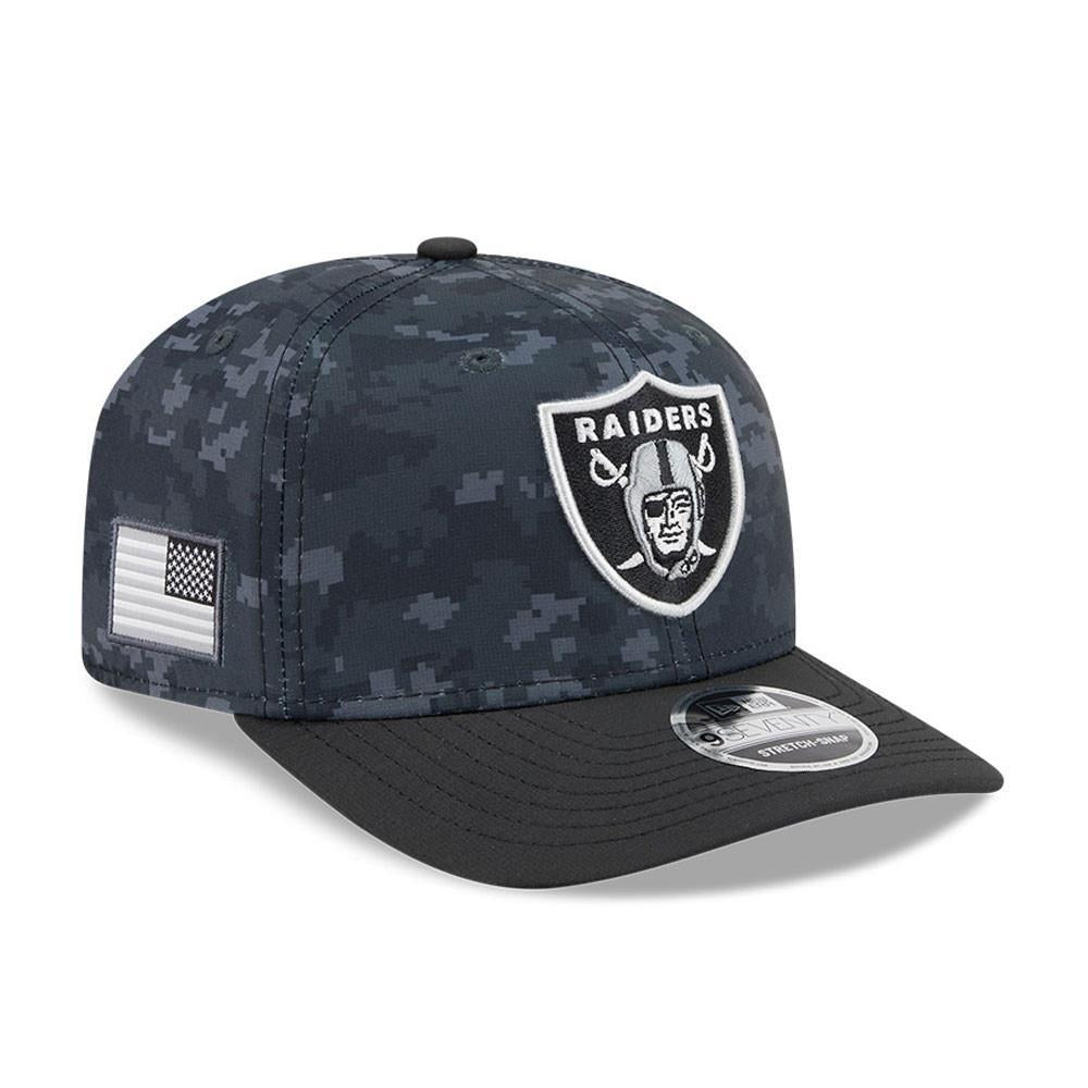 Raiders 2026 New Era Men's 9SEVENTY Salute to Service Hat Pro Football Hall of Fame