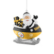 Steelers Football Sleigh Ornament