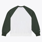Packers 2026 Mitchell & Ness Women's NFL Head Coach Raglan Crewneck Pro Football Hall of Fame