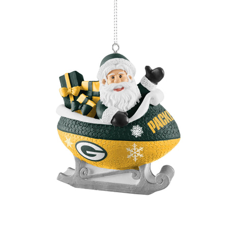Packers Football Sleigh Ornament
