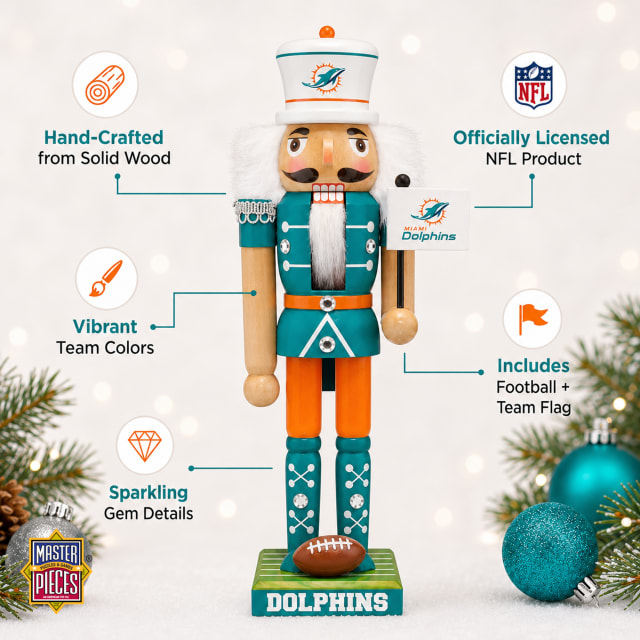 Dolphins Nutcracker