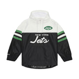 Jets 2026 Mitchell & Ness Men's Head Coach Lightweight Anorak Windbreaker Pro Football Hall of Fame
