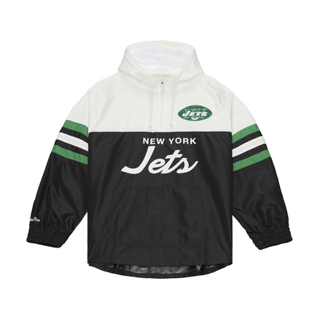 Jets 2026 Mitchell & Ness Men's Head Coach Lightweight Anorak Windbreaker Pro Football Hall of Fame