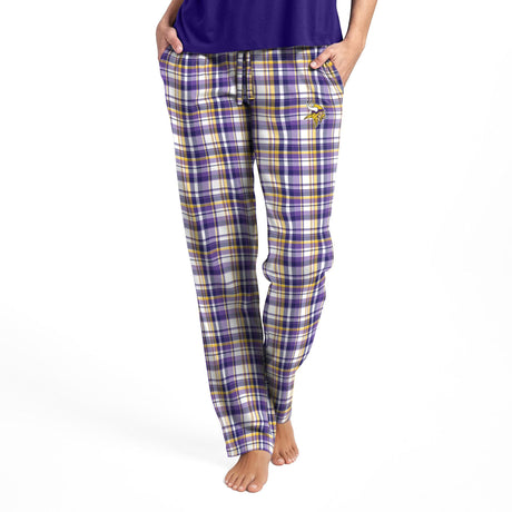 Vikings 2026 Women's Medley Flannel Pants Pro Football Hall of Fame