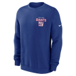 Giants 2025 Men's Nike Fleece Club Crewneck