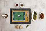 Eagles Icon Glass Top Cutting Board & Knife Set by Picnic Time