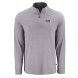 HBCU Team Cutter & Buck Men's Big & Tall Forge Recycled Four-Way Stretch 1/4 Zip Pullover Pro Football Hall of Fame L Jackson State