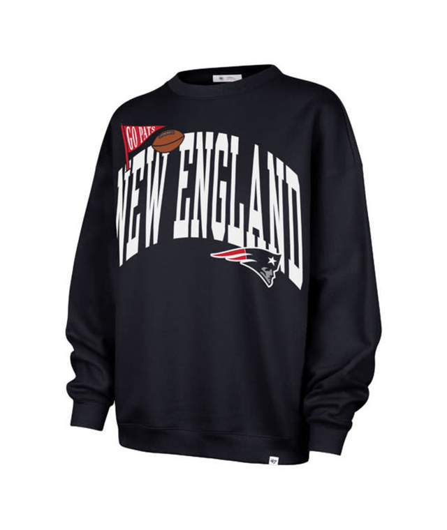 Patriots 2026 '47 Brand Women's Arched Icon Oversized Crewneck