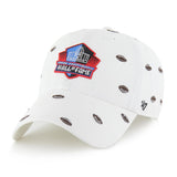 Hall of Fame 2025 '47 Brand Women's White Confetti Clean Up Hat