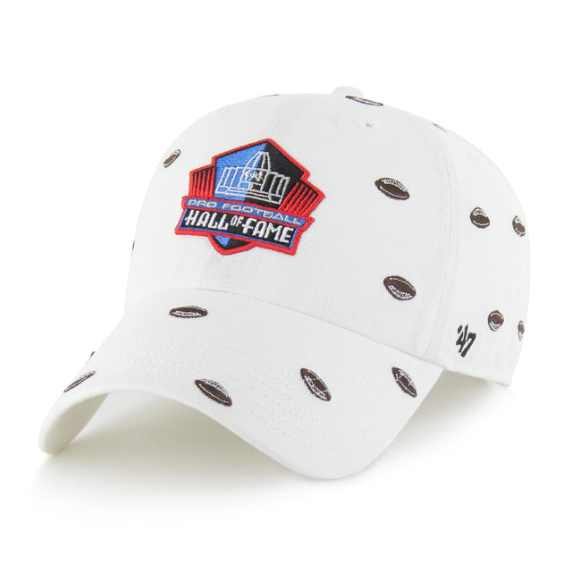 Hall of Fame 2025 '47 Brand Women's White Confetti Clean Up Hat