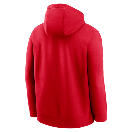 49ers 2026 Nike Men's Club Logo Hoodie Pro Football Hall of Fame