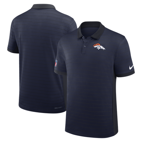 Broncos 2026 Nike Men's Dri-Fit Striped Polo
