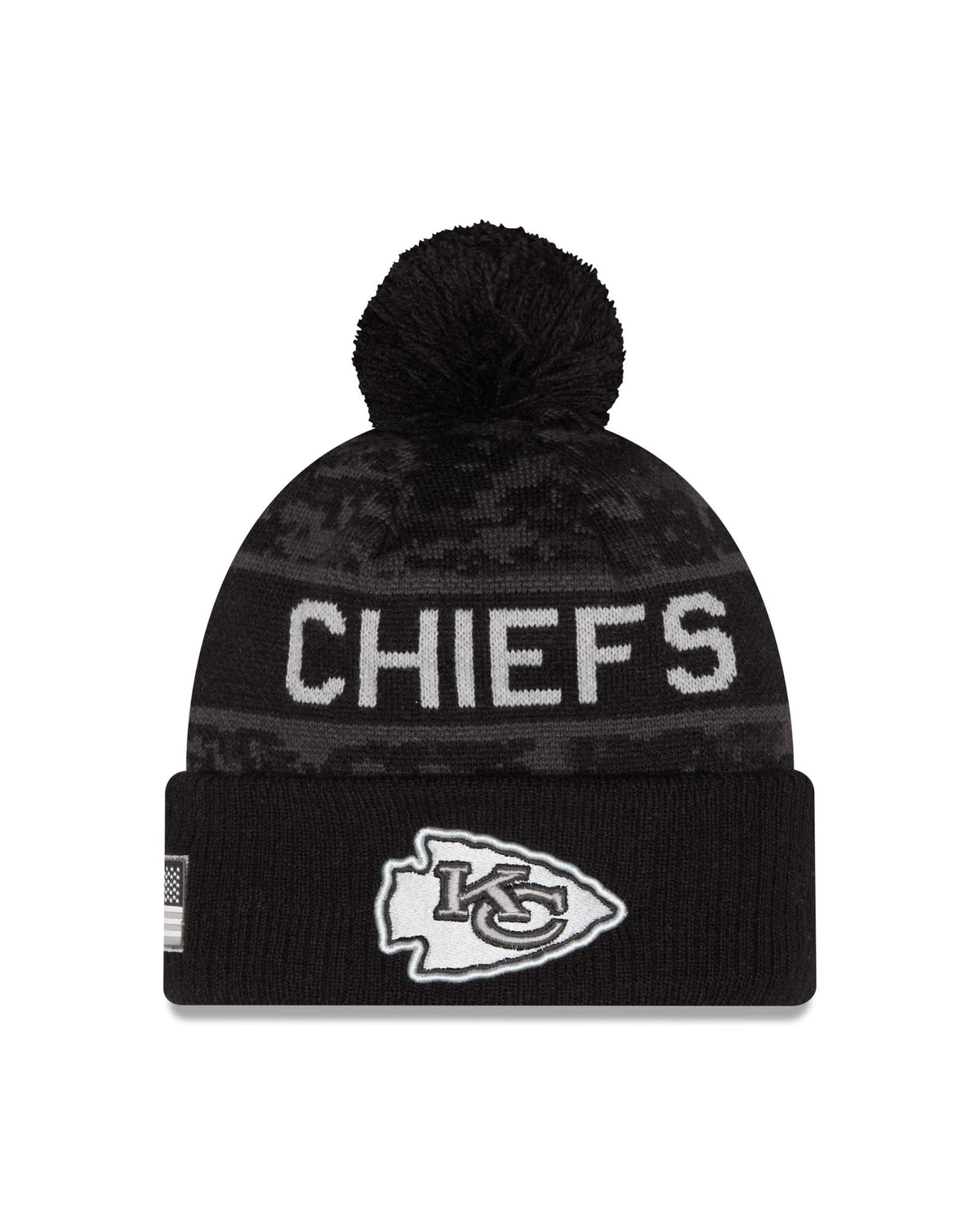 Chiefs 2026 New Era Men's Salute to Service Knit Pro Football Hall of Fame