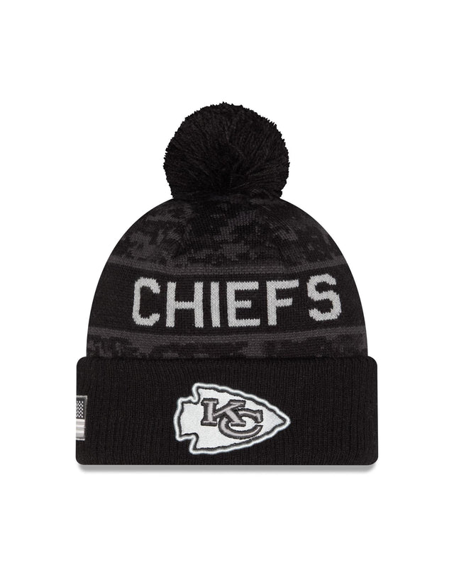 Chiefs 2026 New Era Men's Salute to Service Knit Pro Football Hall of Fame