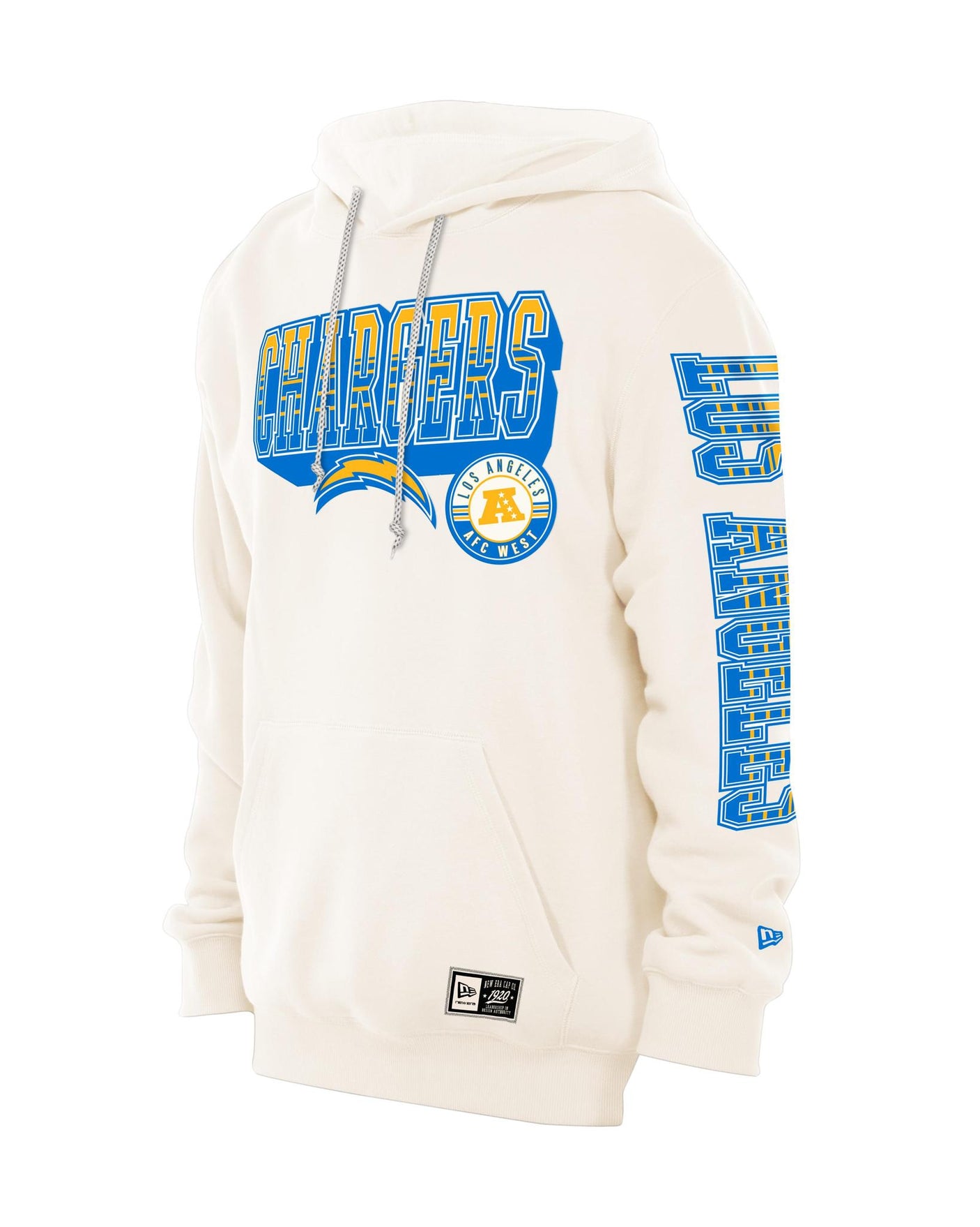 Chargers 2026 New Era Men's Dune Dust Hooded Sweatshirt