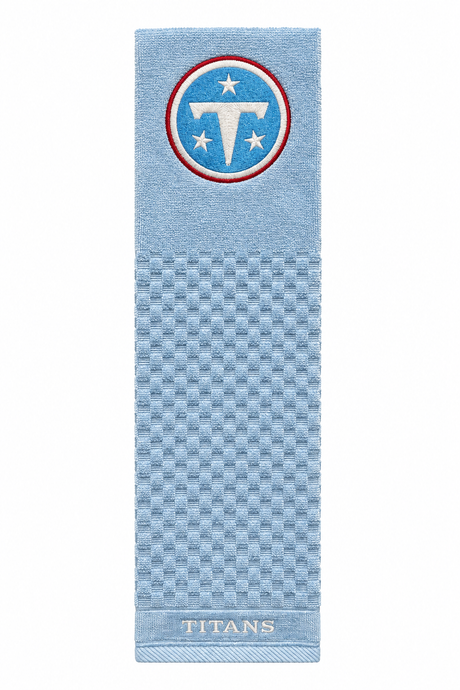 Titans Embroidered Golf Towel Pro Football Hall of Fame