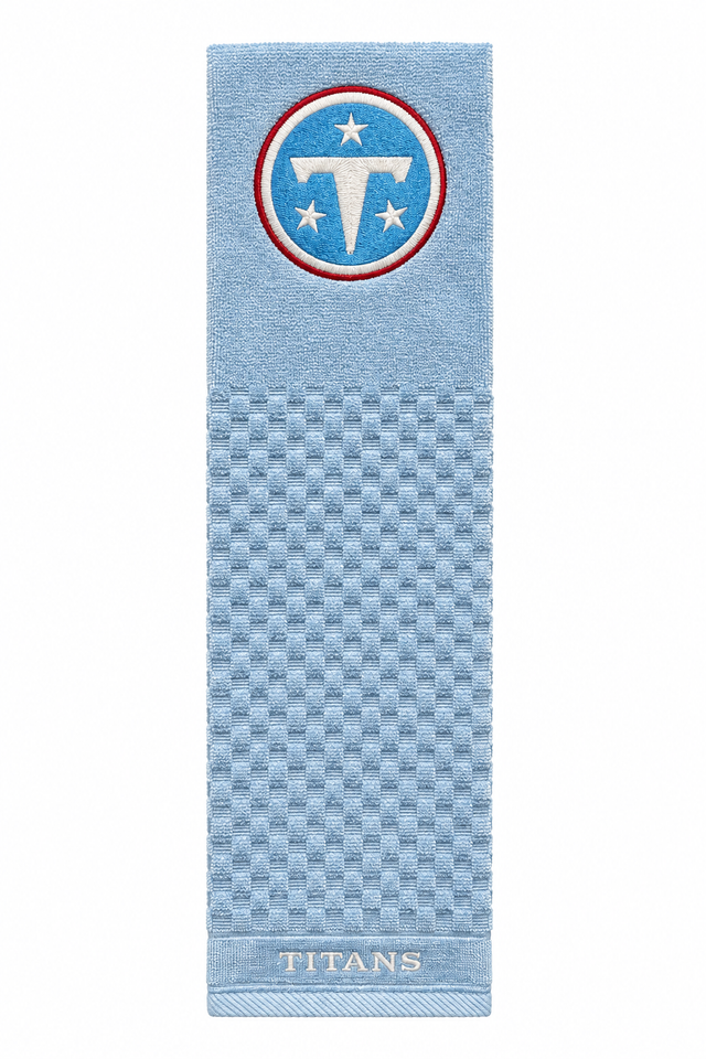 Titans Embroidered Golf Towel Pro Football Hall of Fame