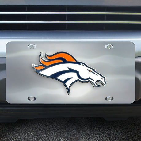 Broncos Diecast License Plate