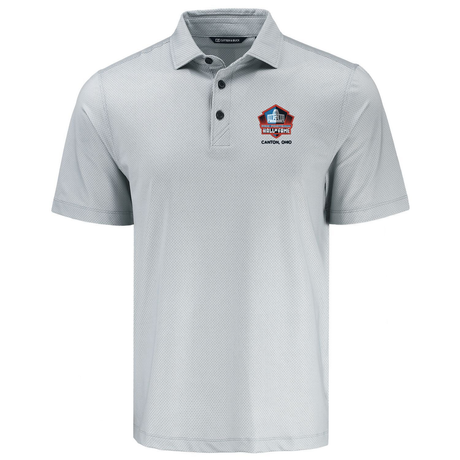 Hall of Fame Cutter & Buck Men's Pike Recycled Lattice Print Polo