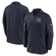 Bears 2025 Nike Men's Mid Weight Half Zip