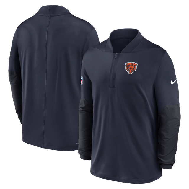 Bears 2025 Nike Men's Mid Weight Half Zip