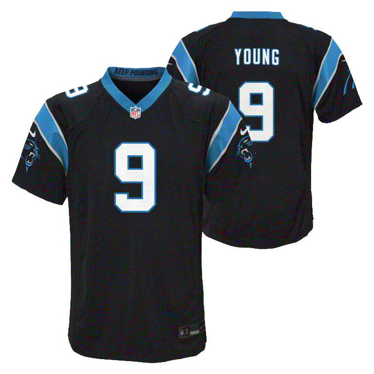 Panthers Bryce Young Youth Nike Game Jersey