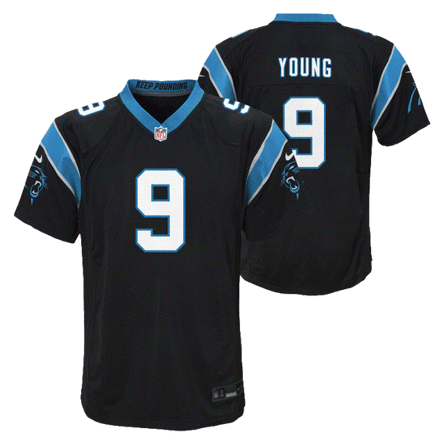 Panthers Bryce Young Youth Nike Game Jersey